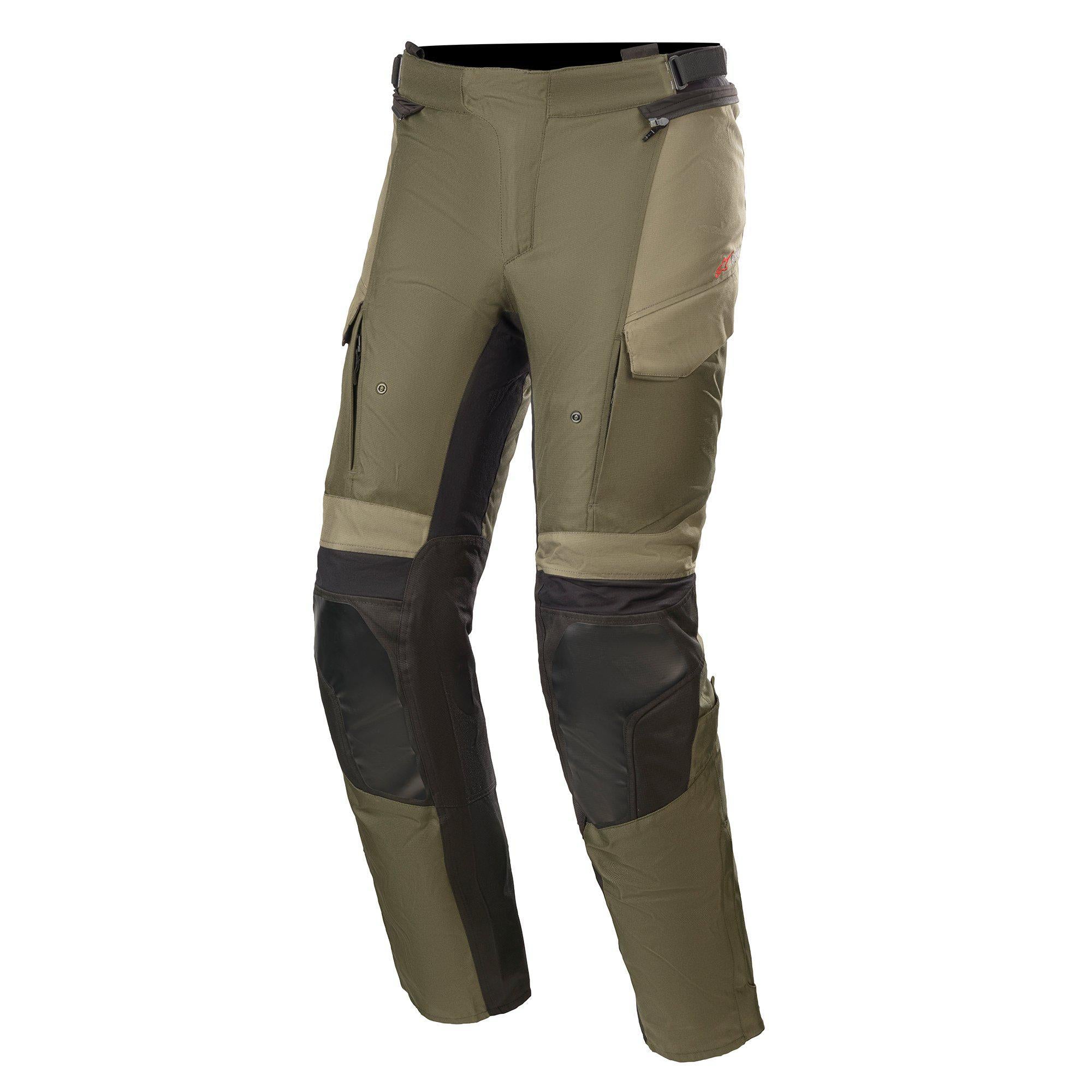 Luva Alpinestars Andes V3 Drystar Preto Azul Escuro