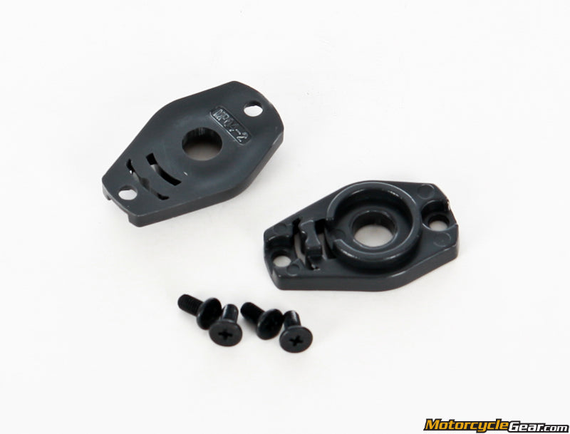 HJC HJ-27 Base Plate Kit (510-100) ~ 0944-0505-00; Black, One size fits all