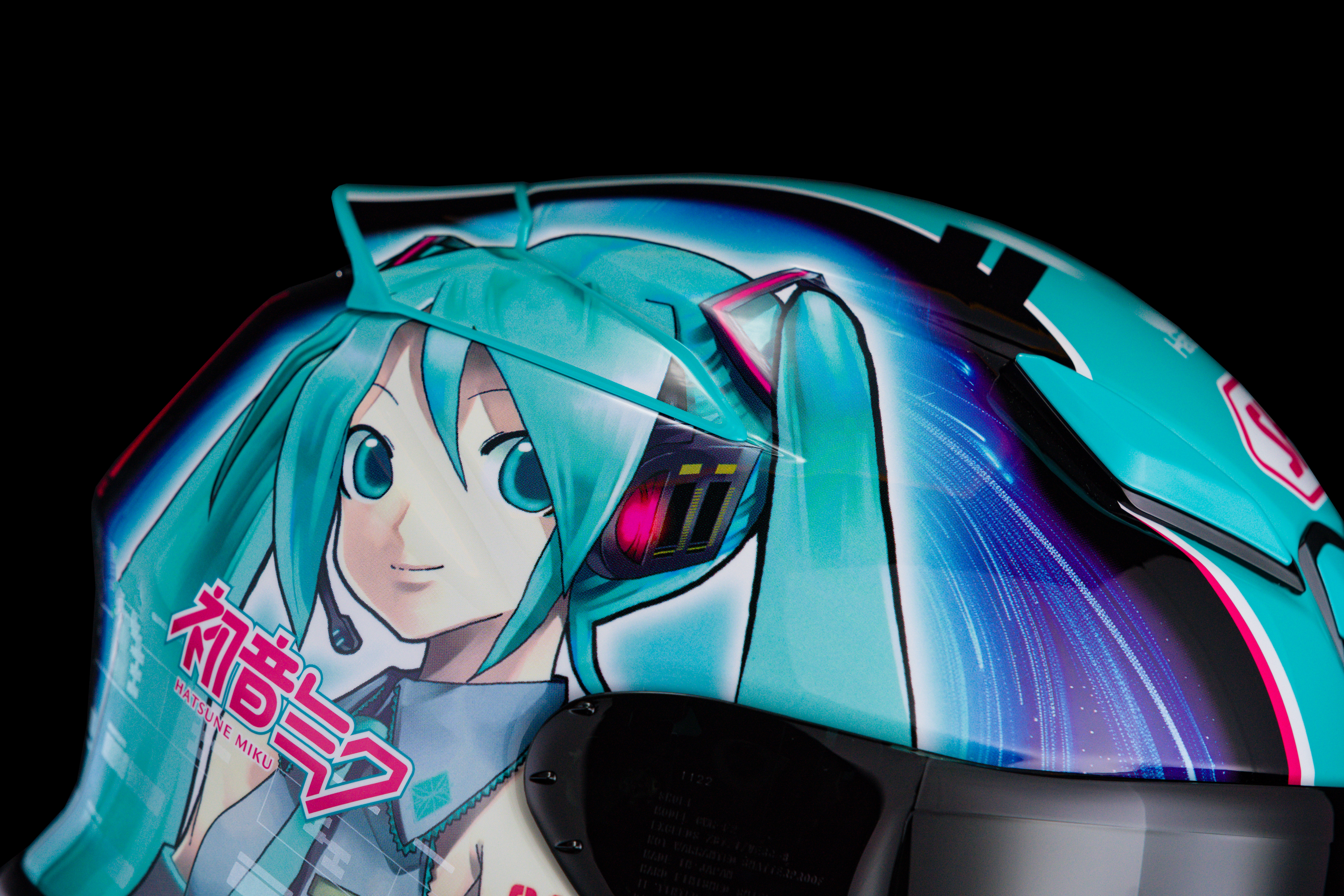 Shoei RF-1400 Hatsune Miku Helmet