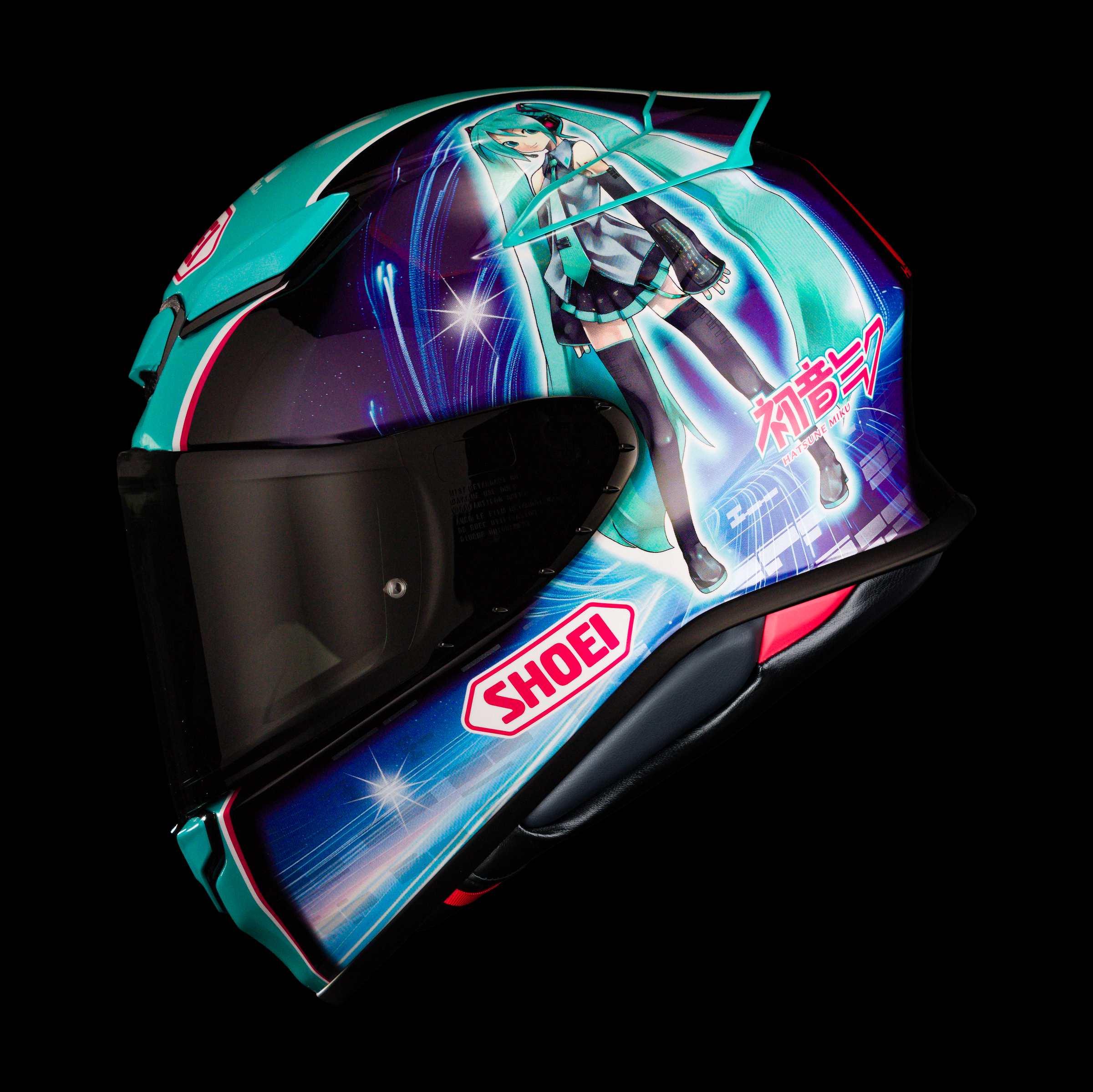 Shoei RF-1400 Hatsune Miku Helmet