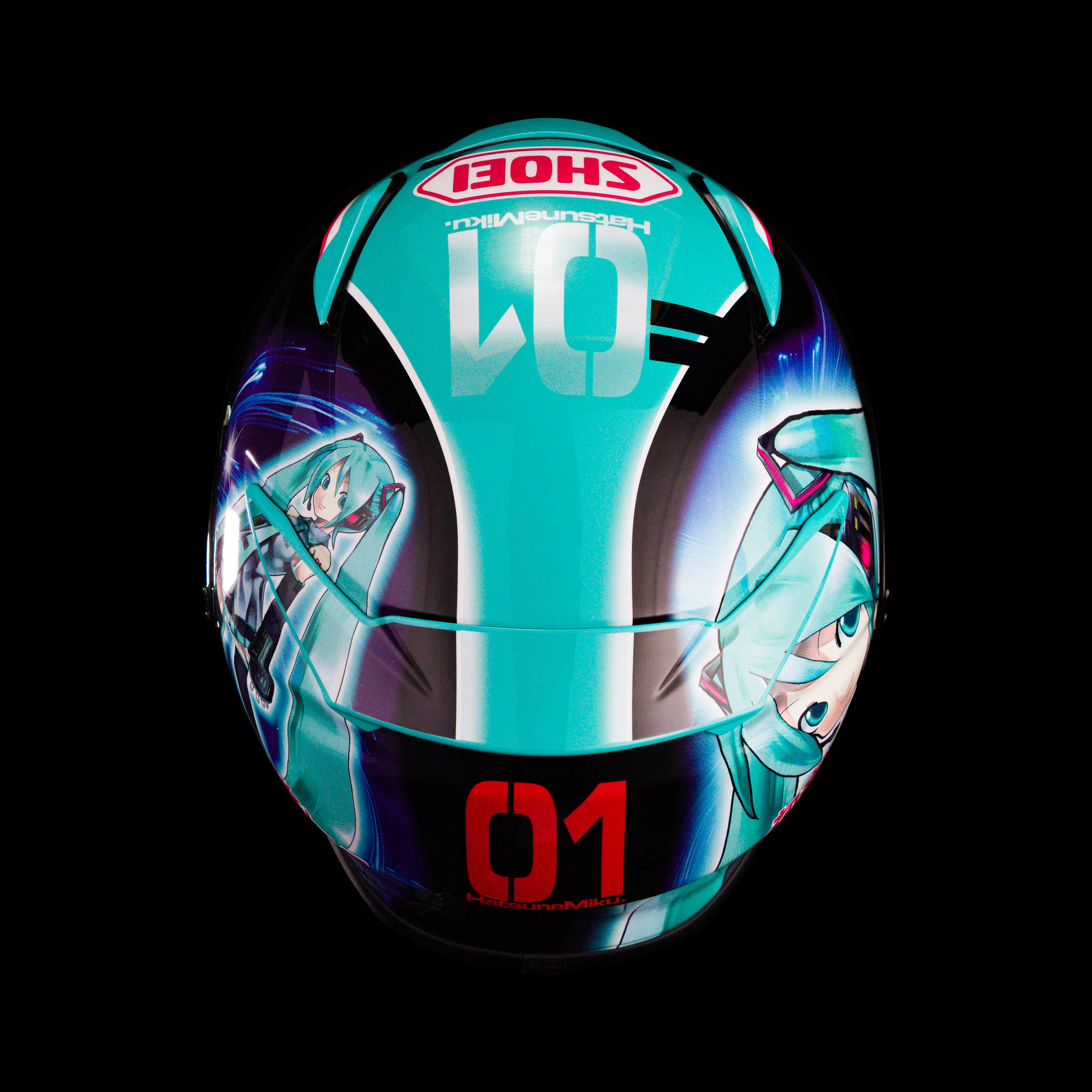 Shoei RF-1400 Hatsune Miku Helmet