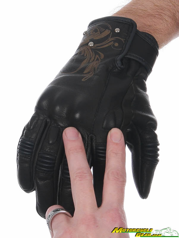 Highway 21 Black Ivy Gloves For Women