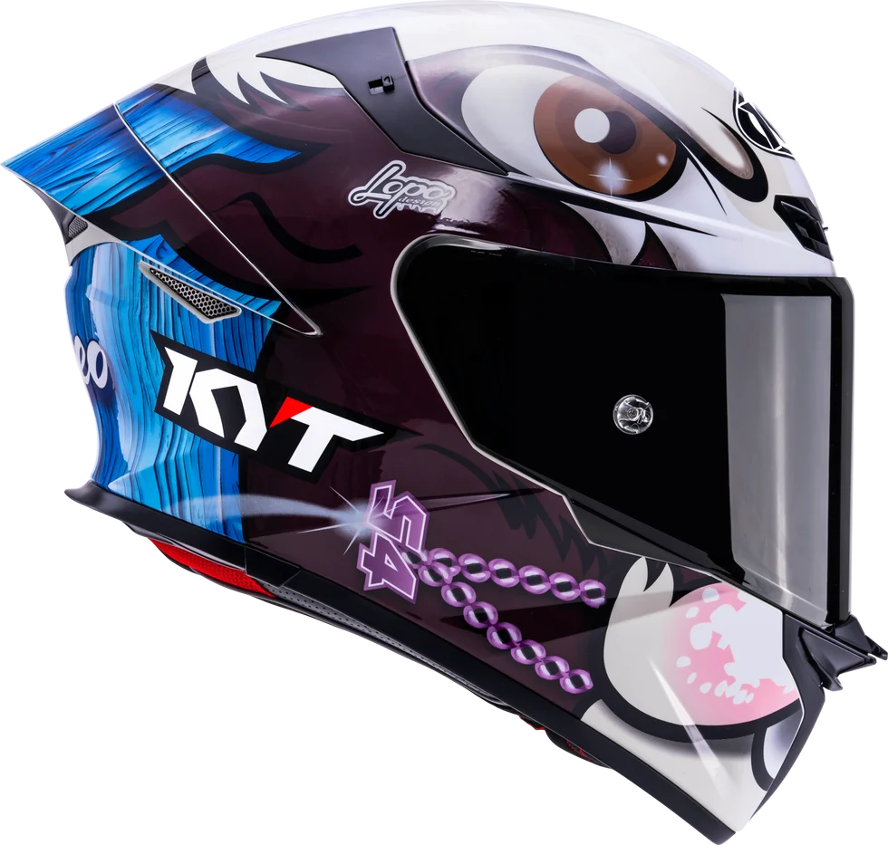 KYT TT-REVO Riccardo Rossi Catalan Replica Helmet