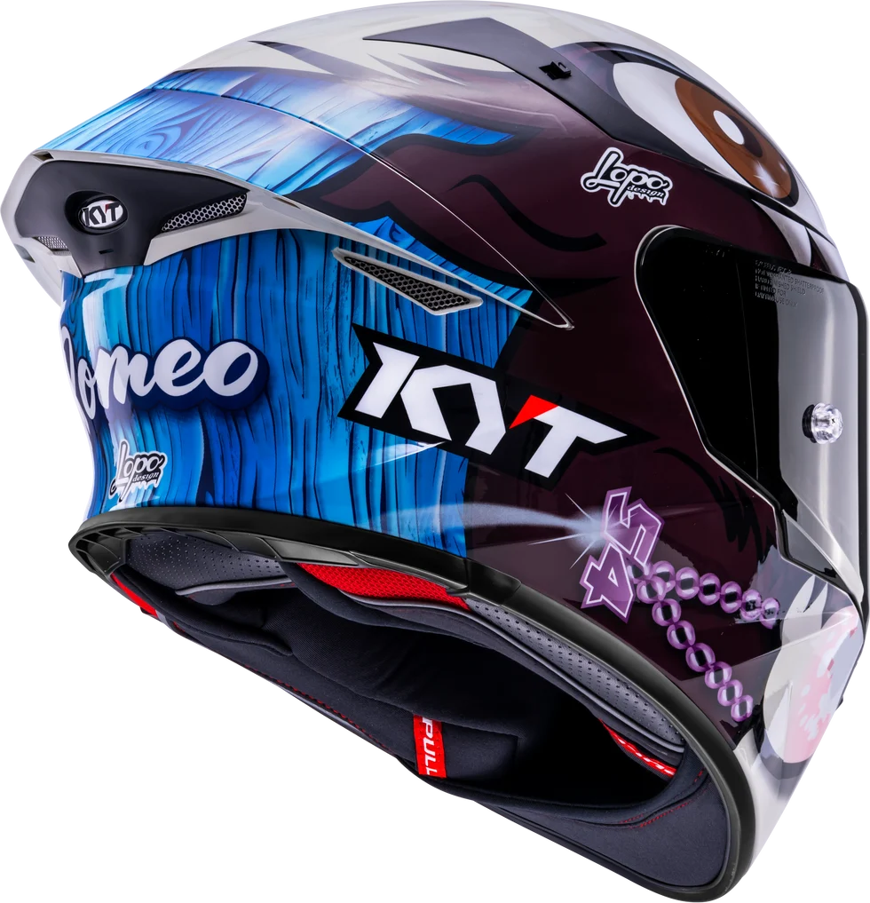 KYT TT-REVO Riccardo Rossi Catalan Replica Helmet