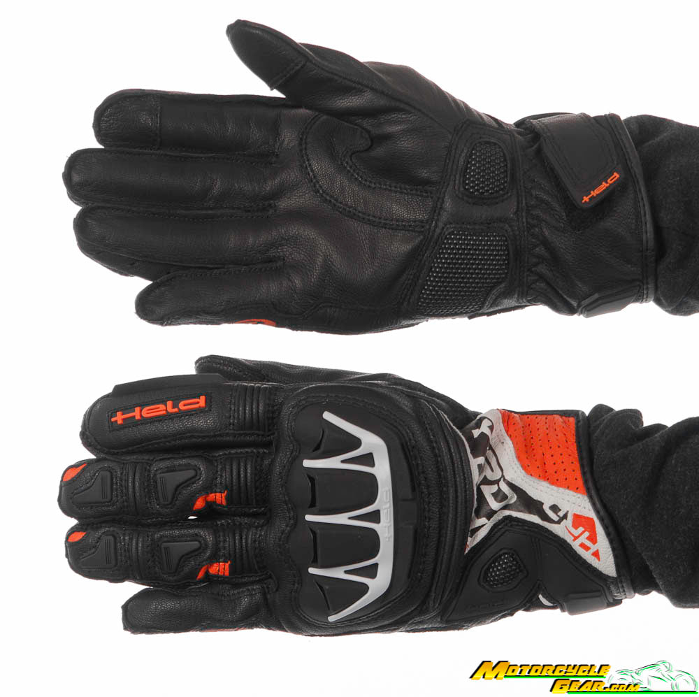 Held Kakuda Black White Gloves Size 7