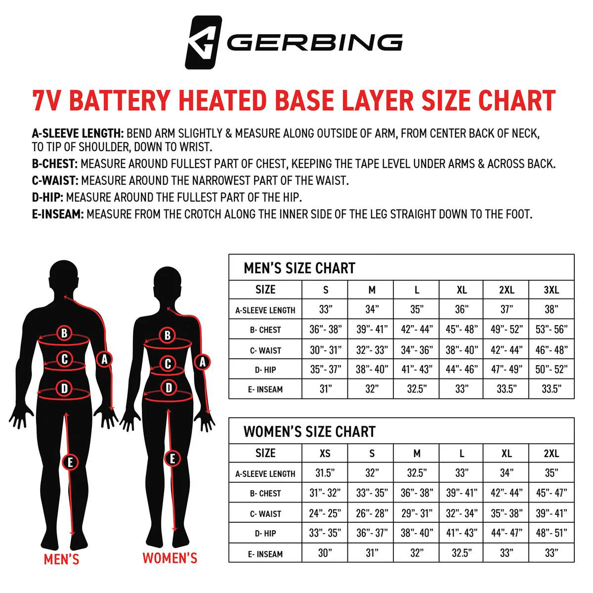 Gerbing 7V Heated Base Layer Shirt