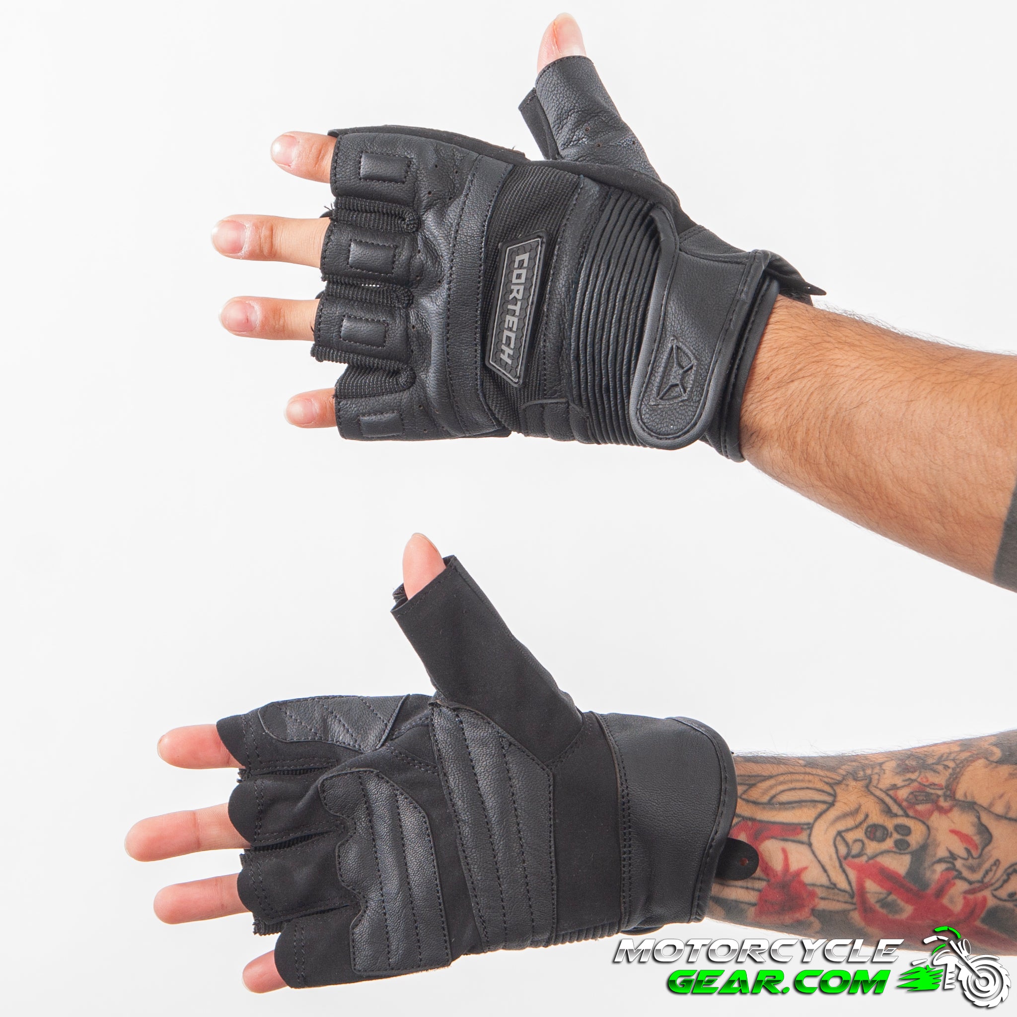 Cortech Flip Off Fingerless Gloves