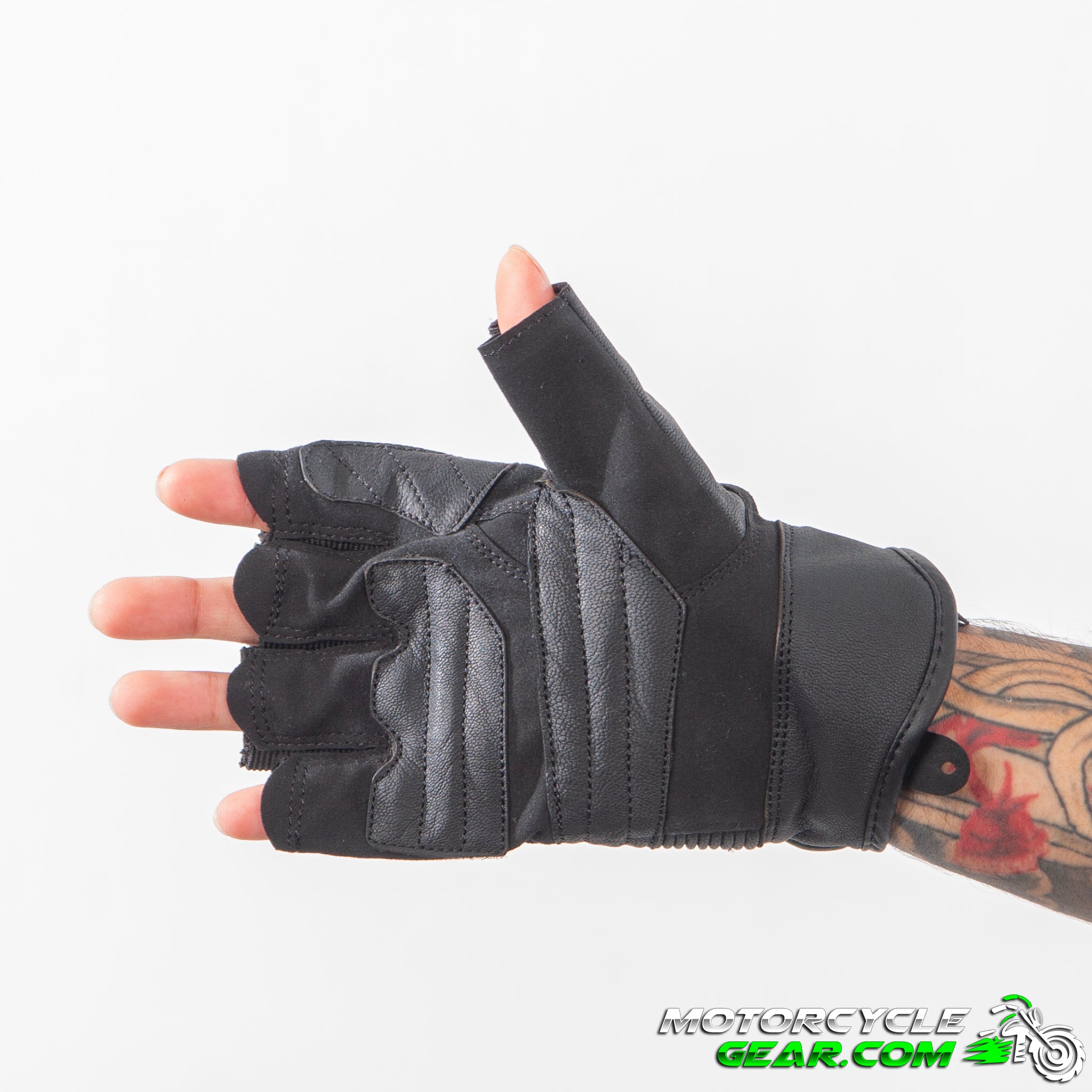 Cortech Flip Off Fingerless Gloves