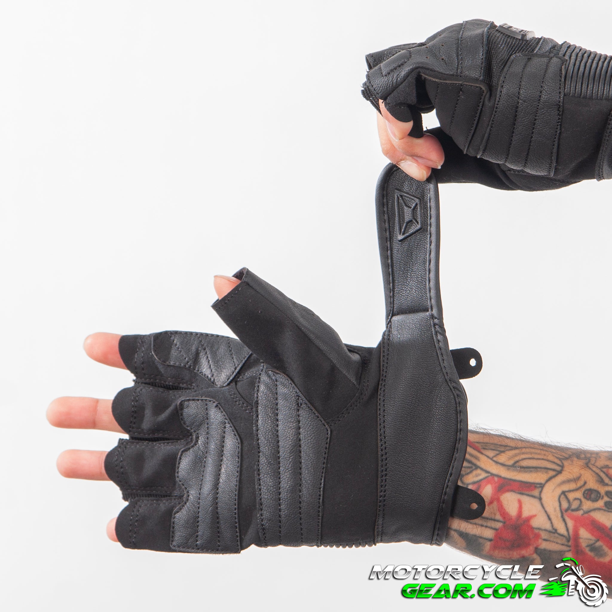 Cortech Flip Off Fingerless Gloves