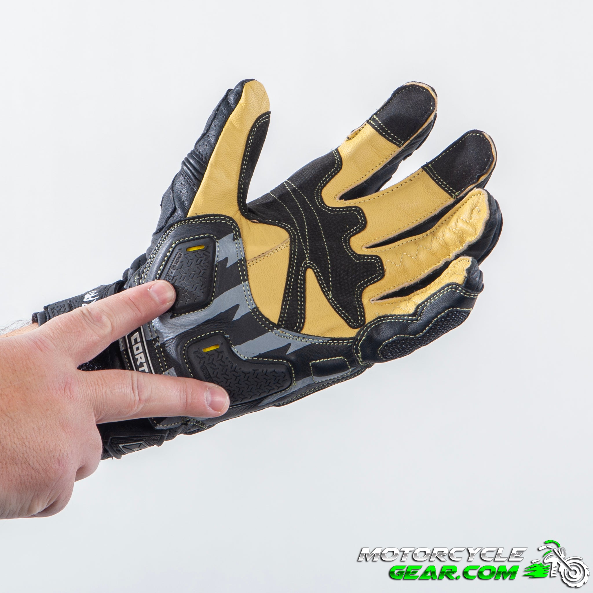 sector handschuhe Cortech Speedway Sector Pro ST Gloves 2XL Black / White