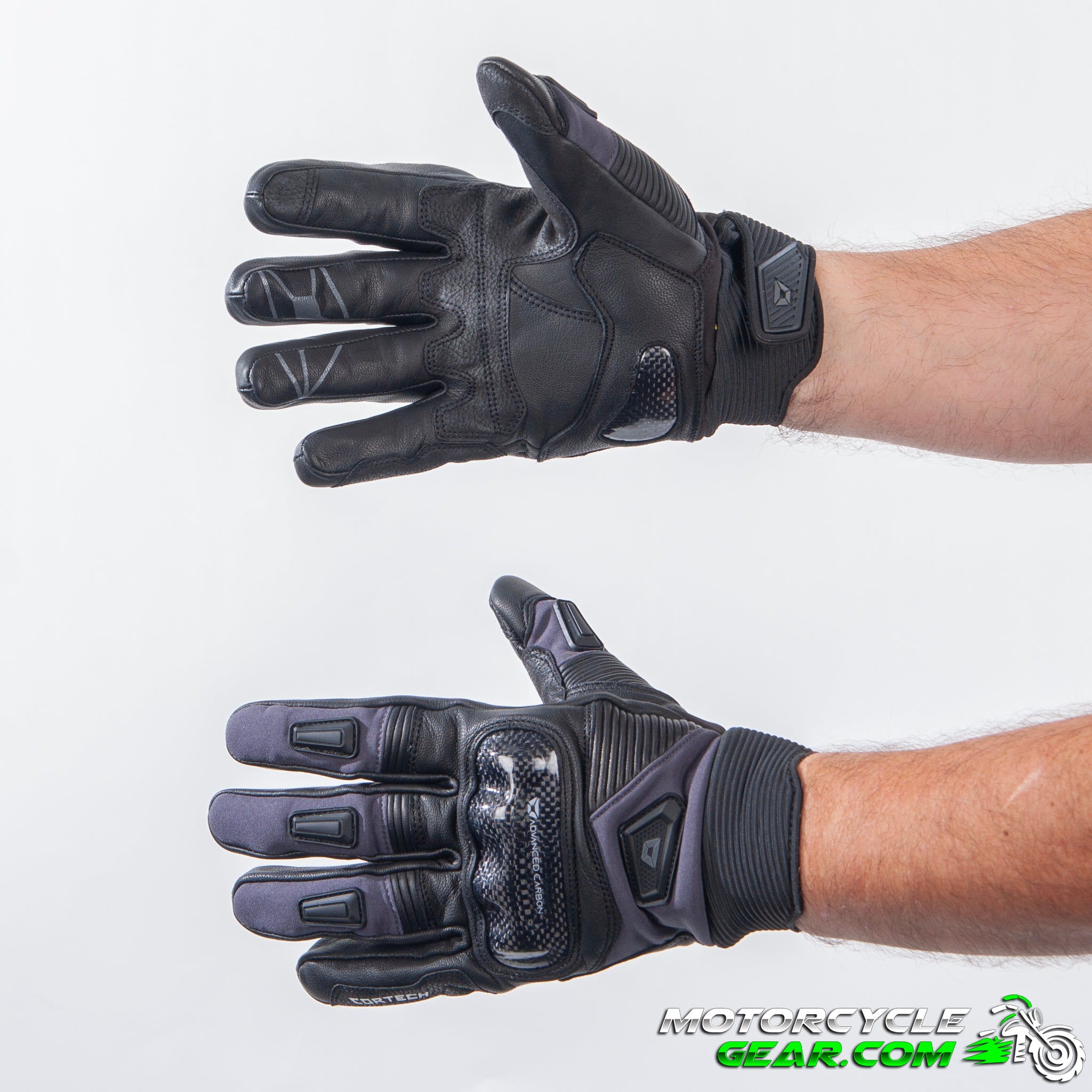 sector handschuhe Cortech Speedway Sector Pro ST Gloves 2XL Black / White