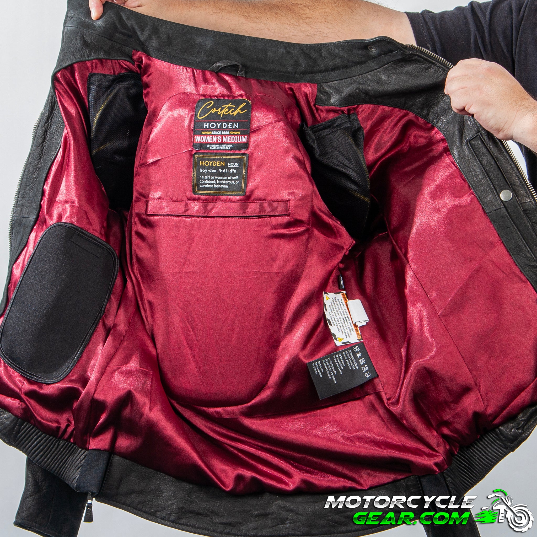 Cortech Hoyden Leather Jacket for Women