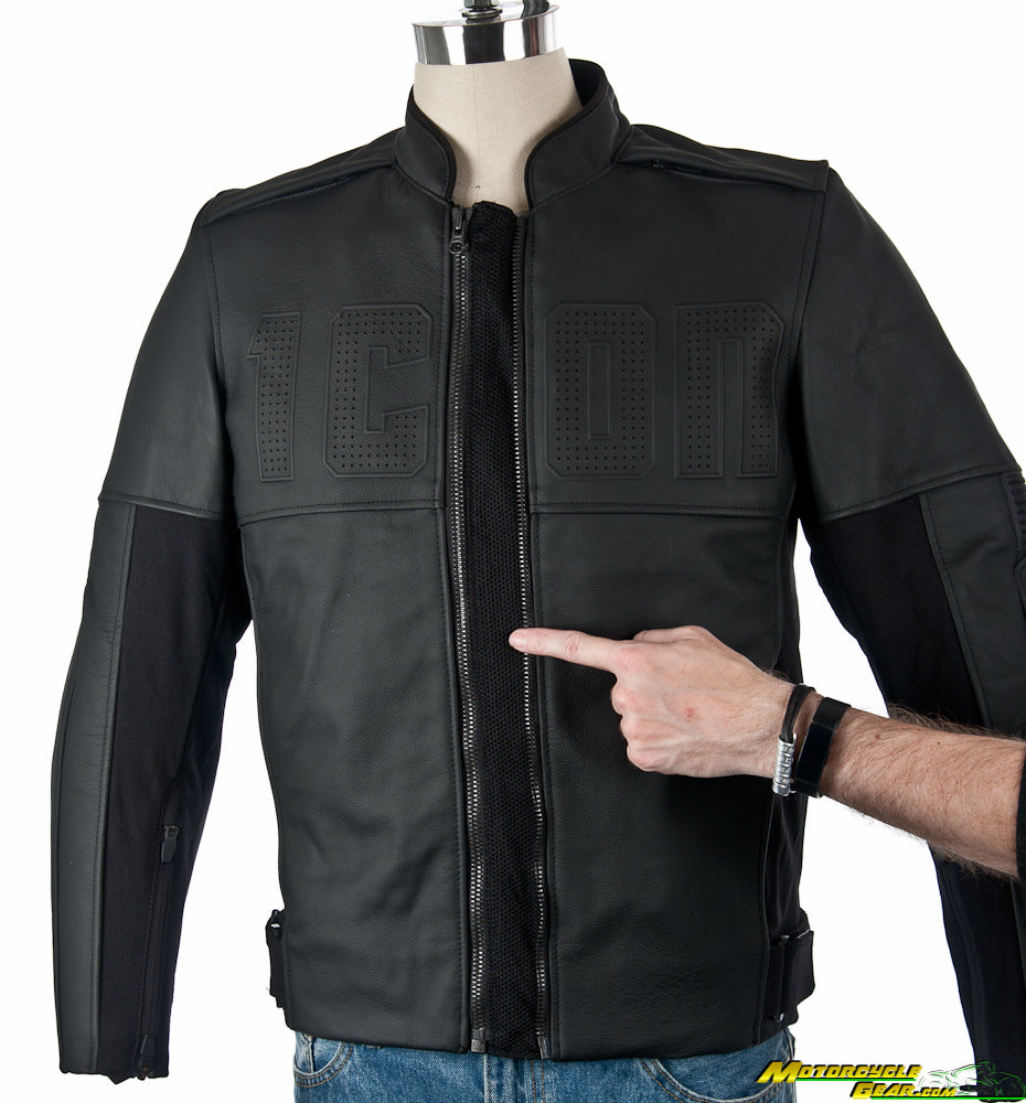 Icon Motorhead Jacket — Motorcycle Gear - Main Image