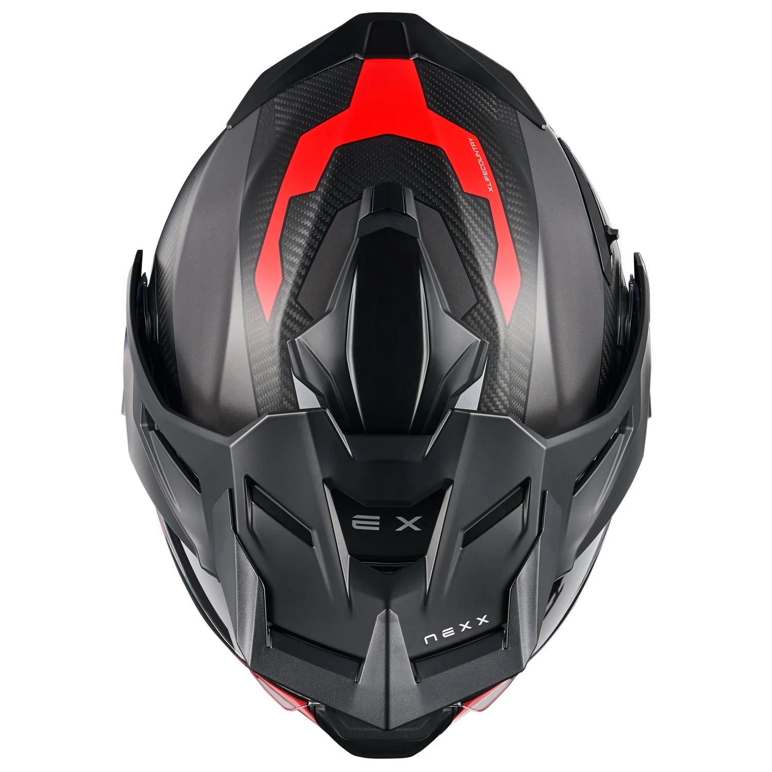 NEXX X.Lifecountry Terra Carbon Modular Adventure Touring Helmet