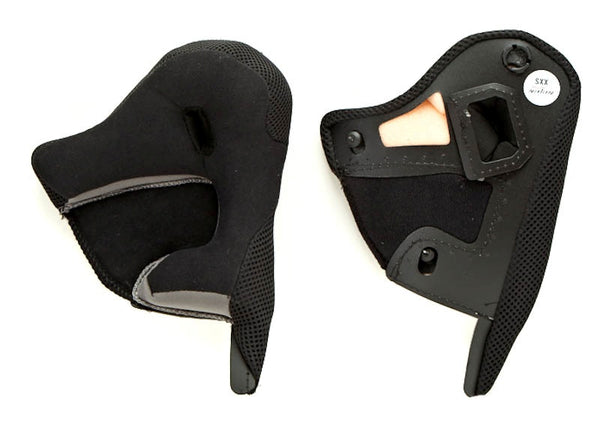 n104 face shields for nolan n104 modular motorcycle helmets Cheek Pads ~ 392949; Black, 73mm Fits Small Shell Size (2S7 — Gear 58 Helmet Cover Coolest Motorcycle Colors:Fuchsia