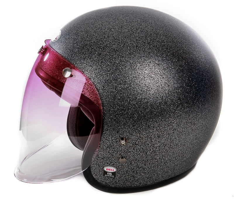 bell 3 4 helmet with face shield Bell 3-Snap Retro Shield — Motorcycle Gear