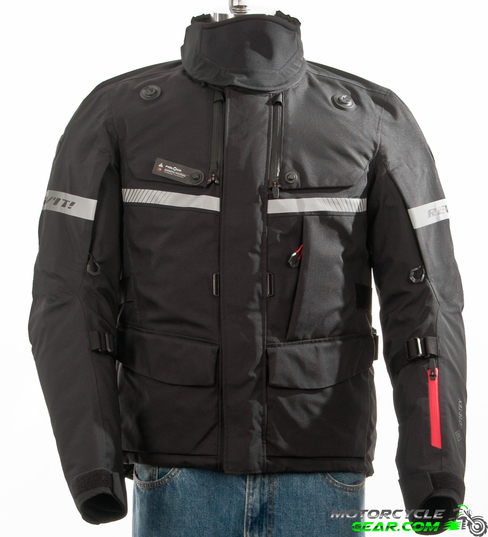 Col Coupe-vent REV'IT! Velox 3 GTX - Windstopper, Respirant, Réfléchissant - Pour Moto, Vélo, Activités Outdoor - 2