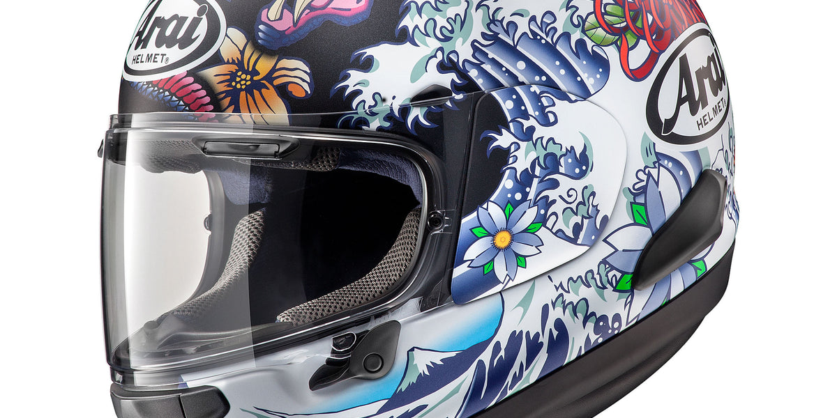 Arai Quantum-X Oriental Helmet — Motorcycle Gear