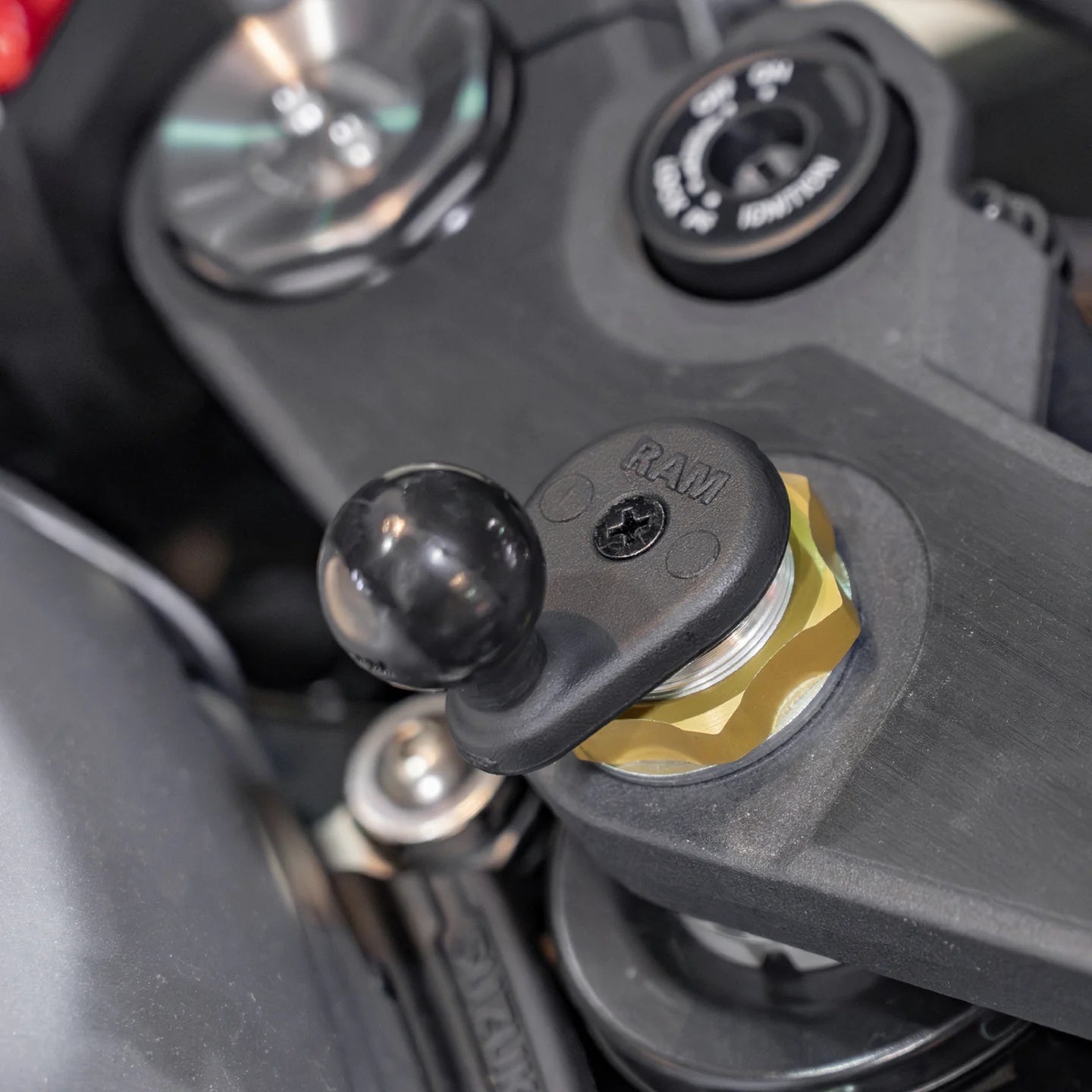 Ram Mount Fork Stem Wedge Ball Base