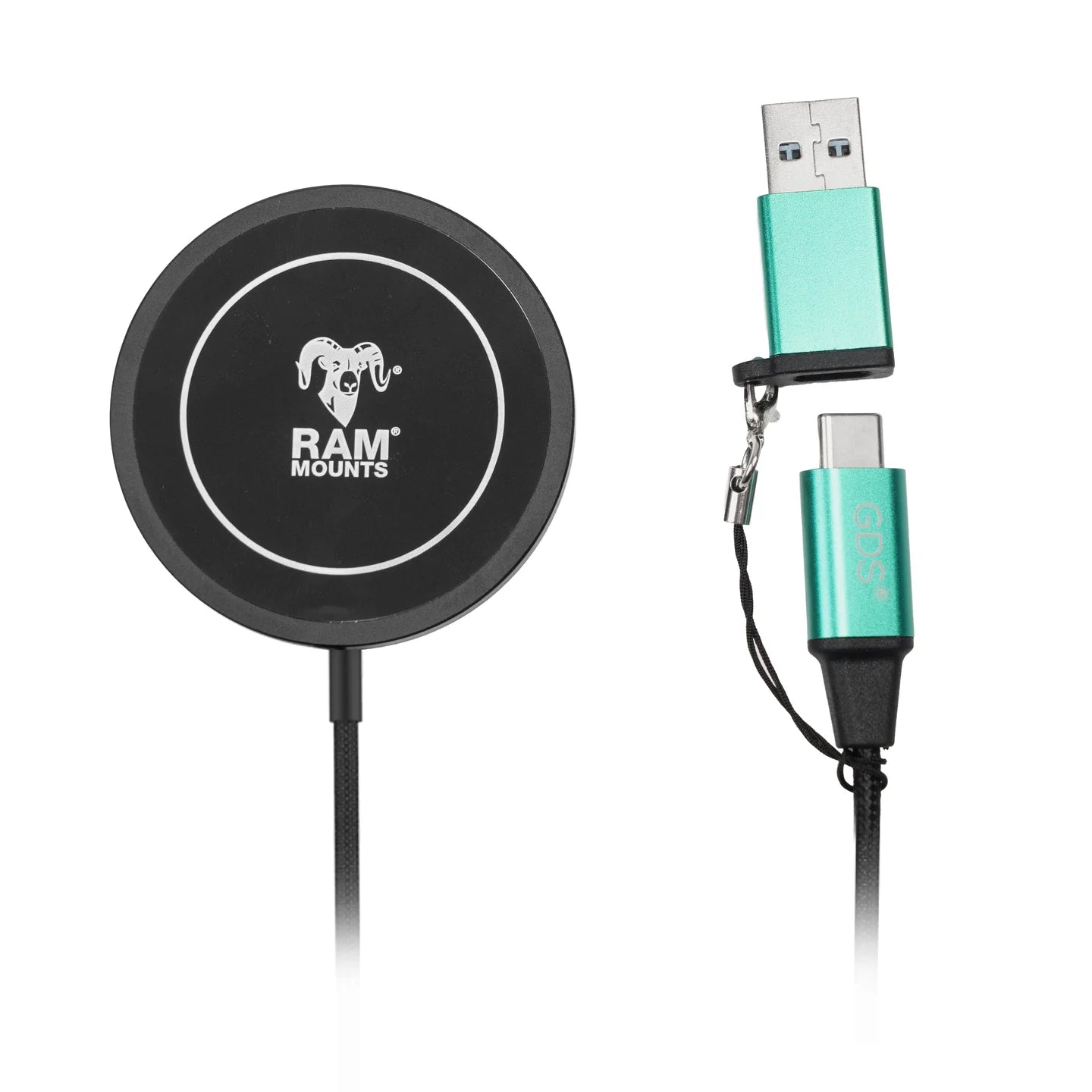 Ram Mount 15W Qi2 Fast Wireless Charger