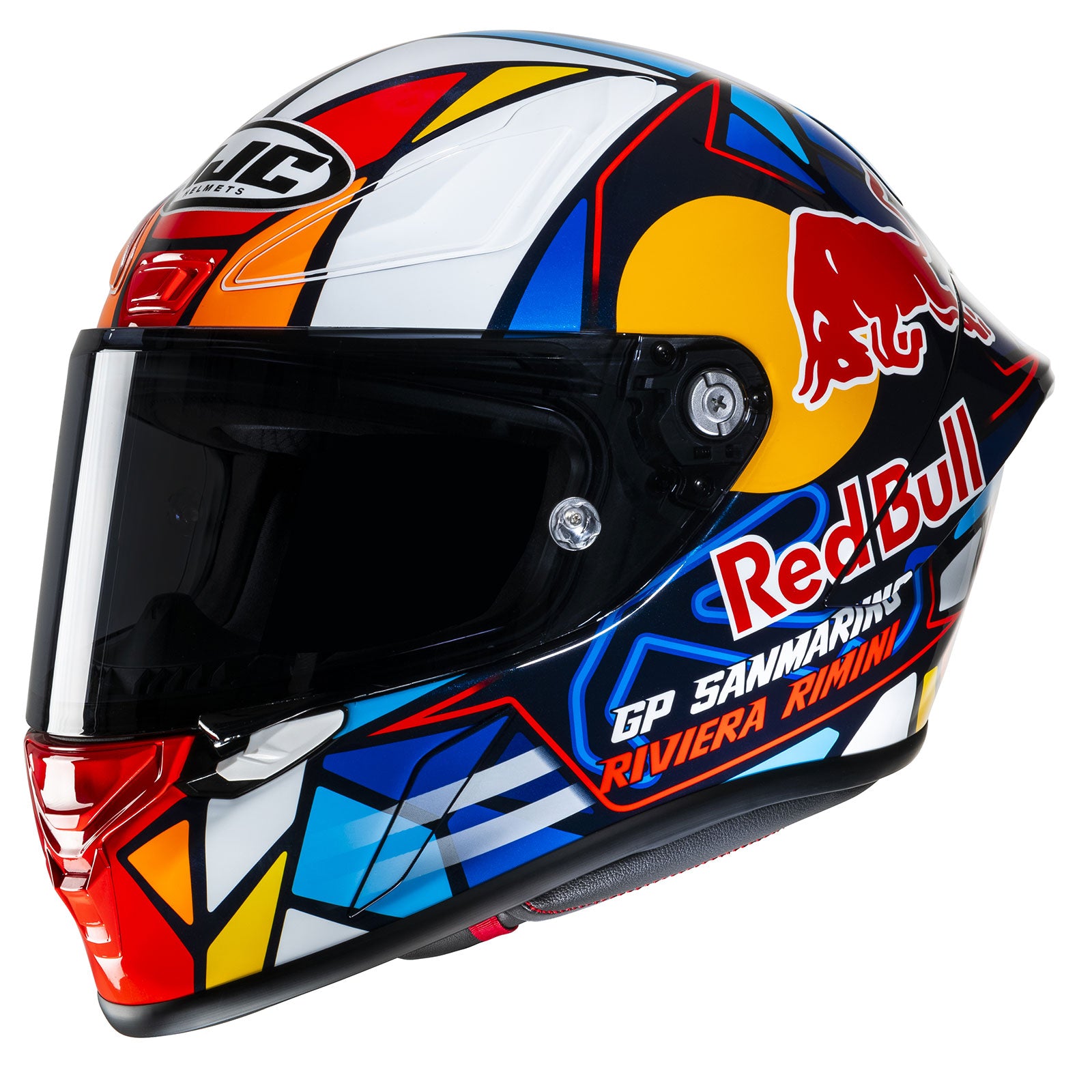 HJC RPHA 1N Misano Red Bull Helmet