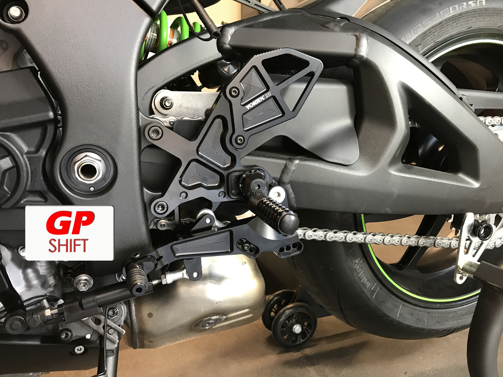 Vortex V3 2.0 Rearset Kawasaki ZX10R / RR