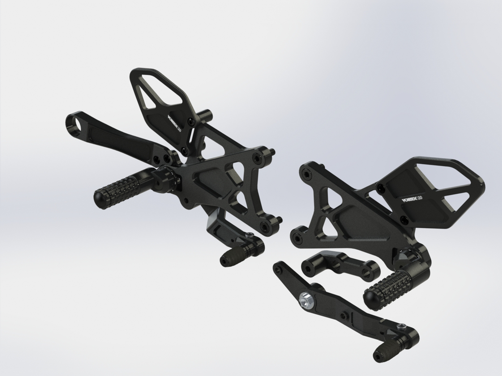 Vortex V3 2.0 Rearset Yamaha R1 / R1S