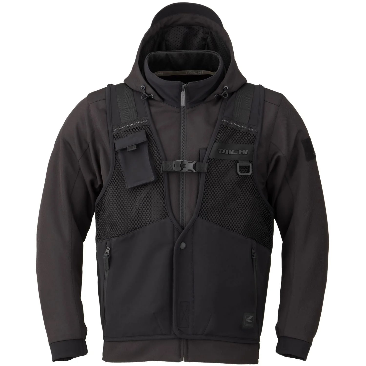 RS Taichi Overlap Mesh Parka Jacket RSJ347
