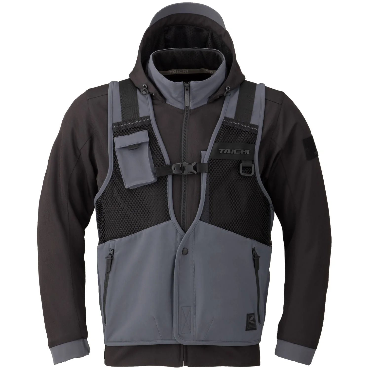 RS Taichi Overlap Mesh Parka Jacket RSJ347