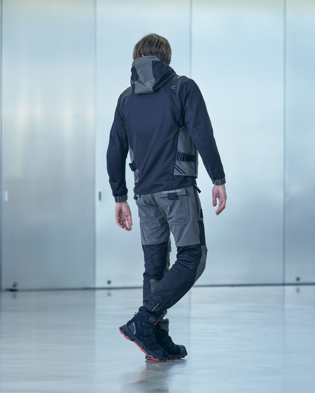 RS Taichi Overlap Mesh Parka Jacket RSJ347