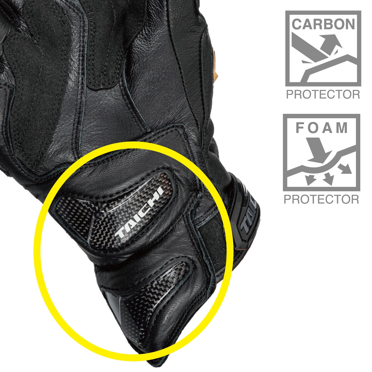 RS Taichi Raptor Leather Glove RST441