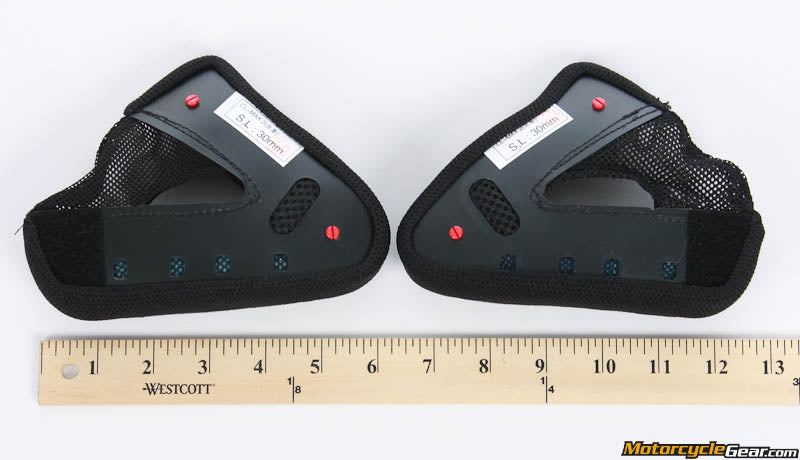helmet hjc clmax ii HJC CL-Max II Replacement Cheek Pad Set — Motorcycle Gear
