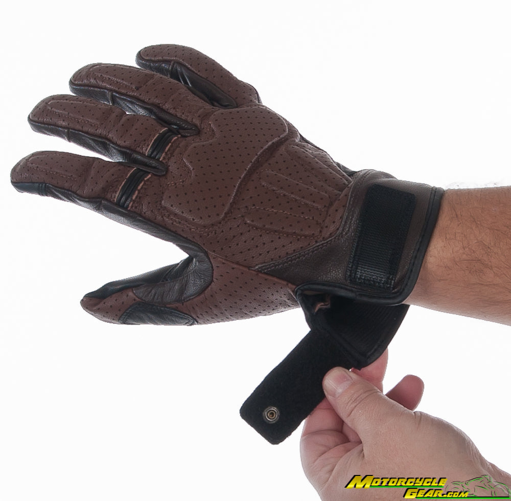 LS2 Rust Vintage Glove