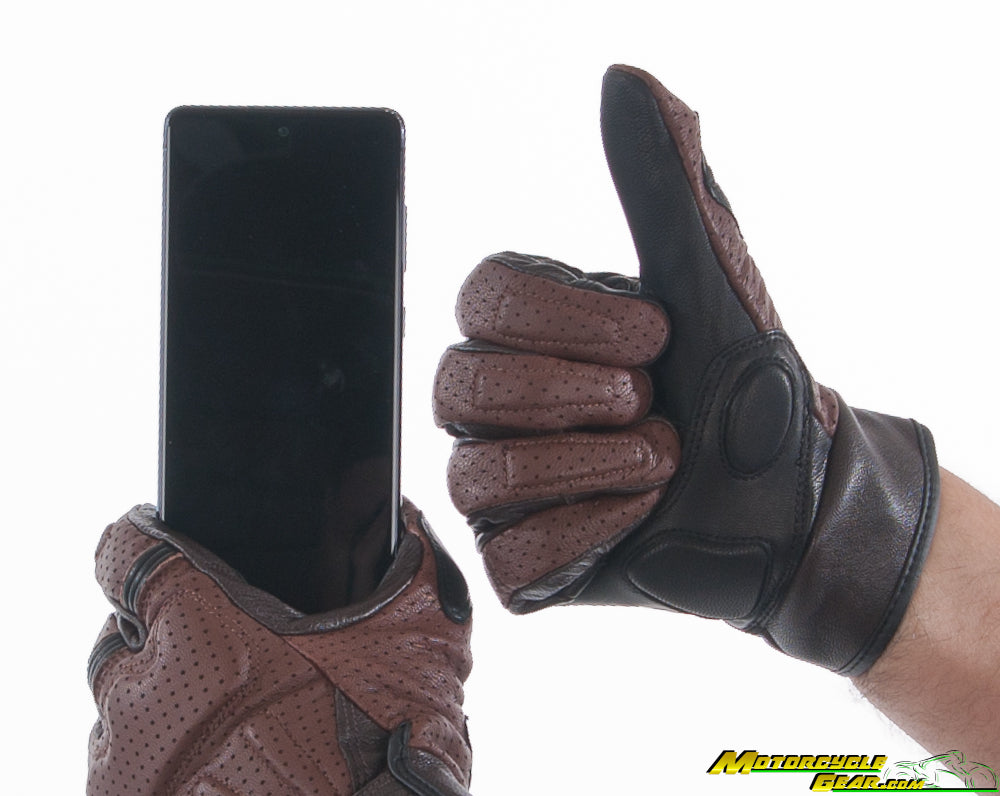 LS2 Rust Vintage Glove