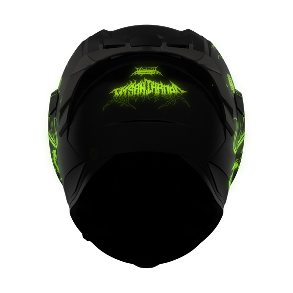atlas raptor motorcycle helmet ICON Ultraflite Helmet - Misanthrope - MIPS - Black