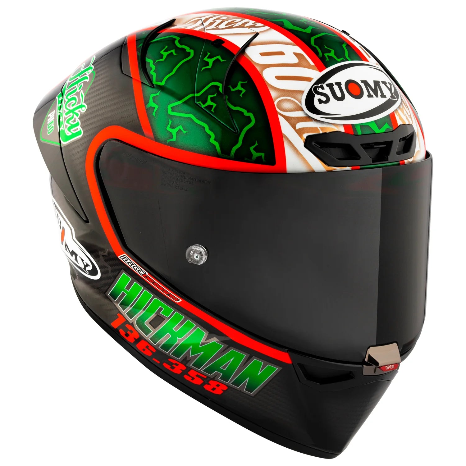 Suomy S1-XR Carbon Hickman 2024 Replica Helmet