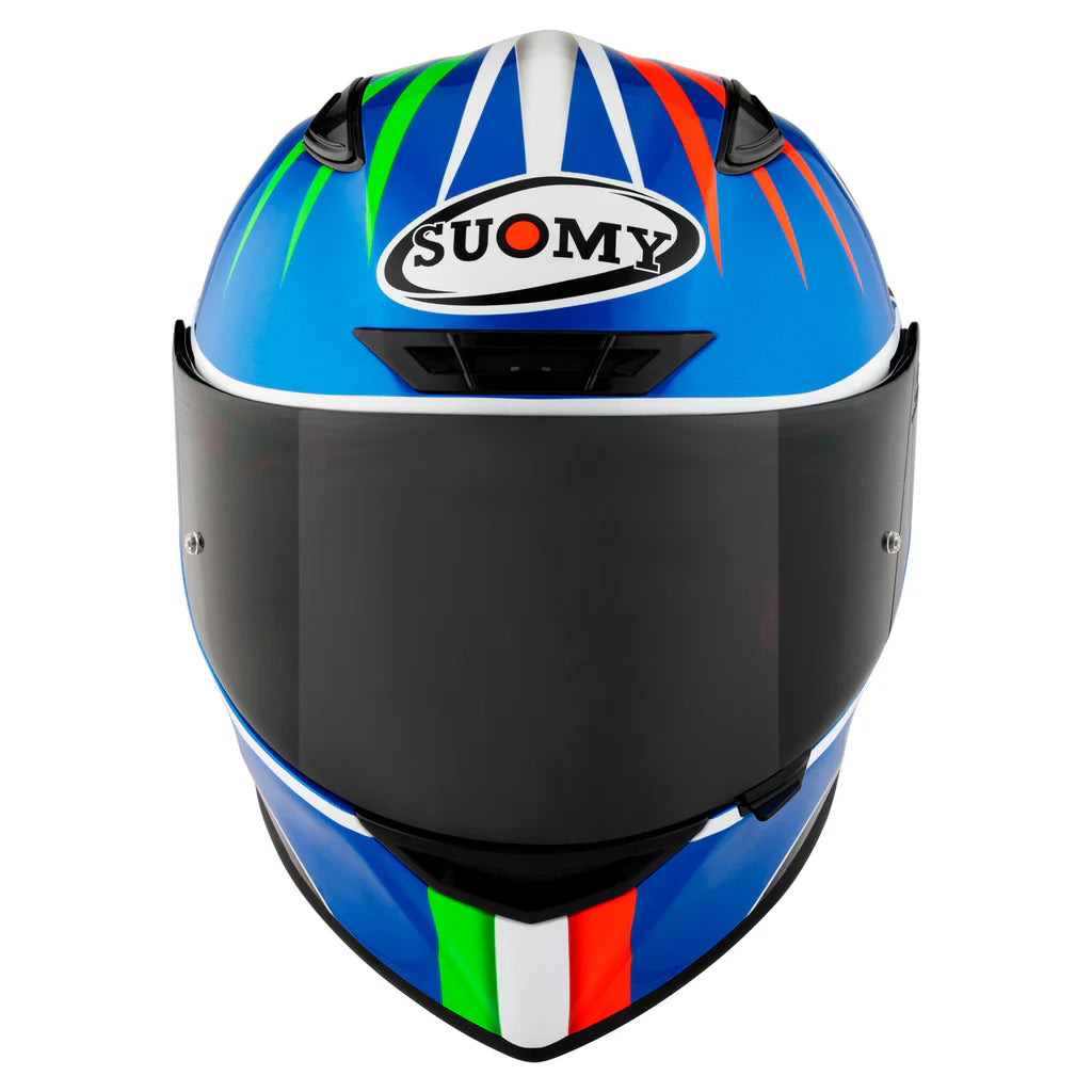 Suomy TRACK-1 Pecco Mugello Replica Helmet (No Logos)