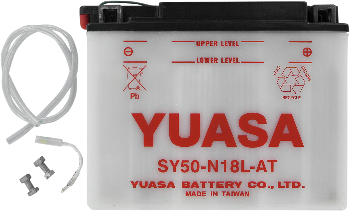 Yuasa SY50-N18L-AT Yumicron Conventional Battery