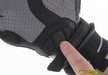 Palm & ball of thumb reinforced with SuperFabric -brand material underlayed with Armaprotec