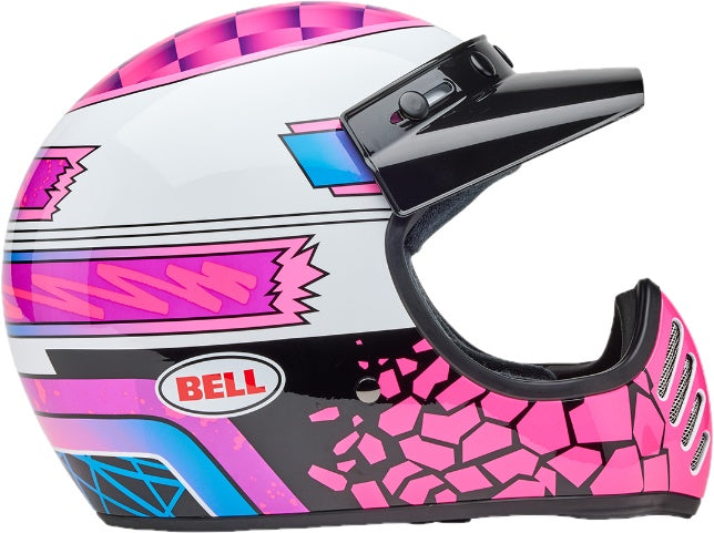 bell full cut helmet Bell Moto-3 Deathspray Helmet