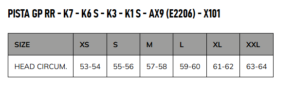 agv k6 sizing AGV K6 S Erazer Helmet — Motorcycle Gear