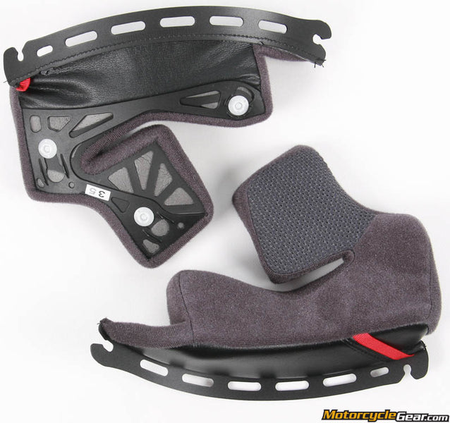 shoei gt air 2 padding Shoei Hornet X2 Cheek Pads 43mm