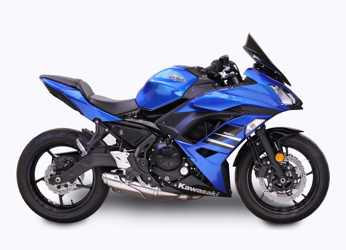 Zero Gravity Double Bubble Windscreen Kawasaki Ninja 650 2017-2019
