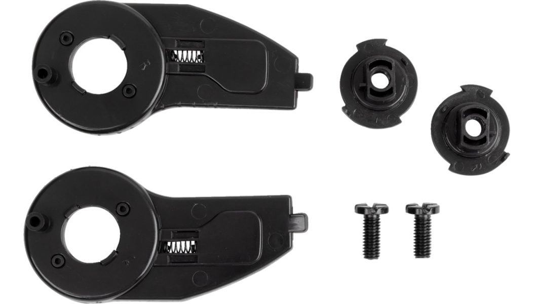 Z1R Solaris 2.0 Helmet Pivot Kit ~ 0133-1476; Black, Size One Size (BLKOS)