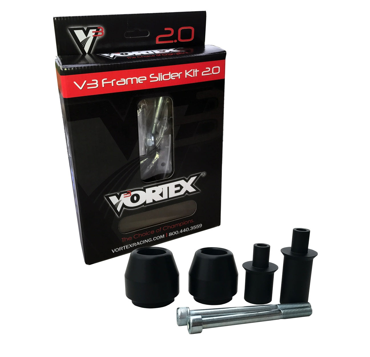 Vortex V3 2.0 Frame Sliders Suzuki GSXR 1000 / R 2017-2025
