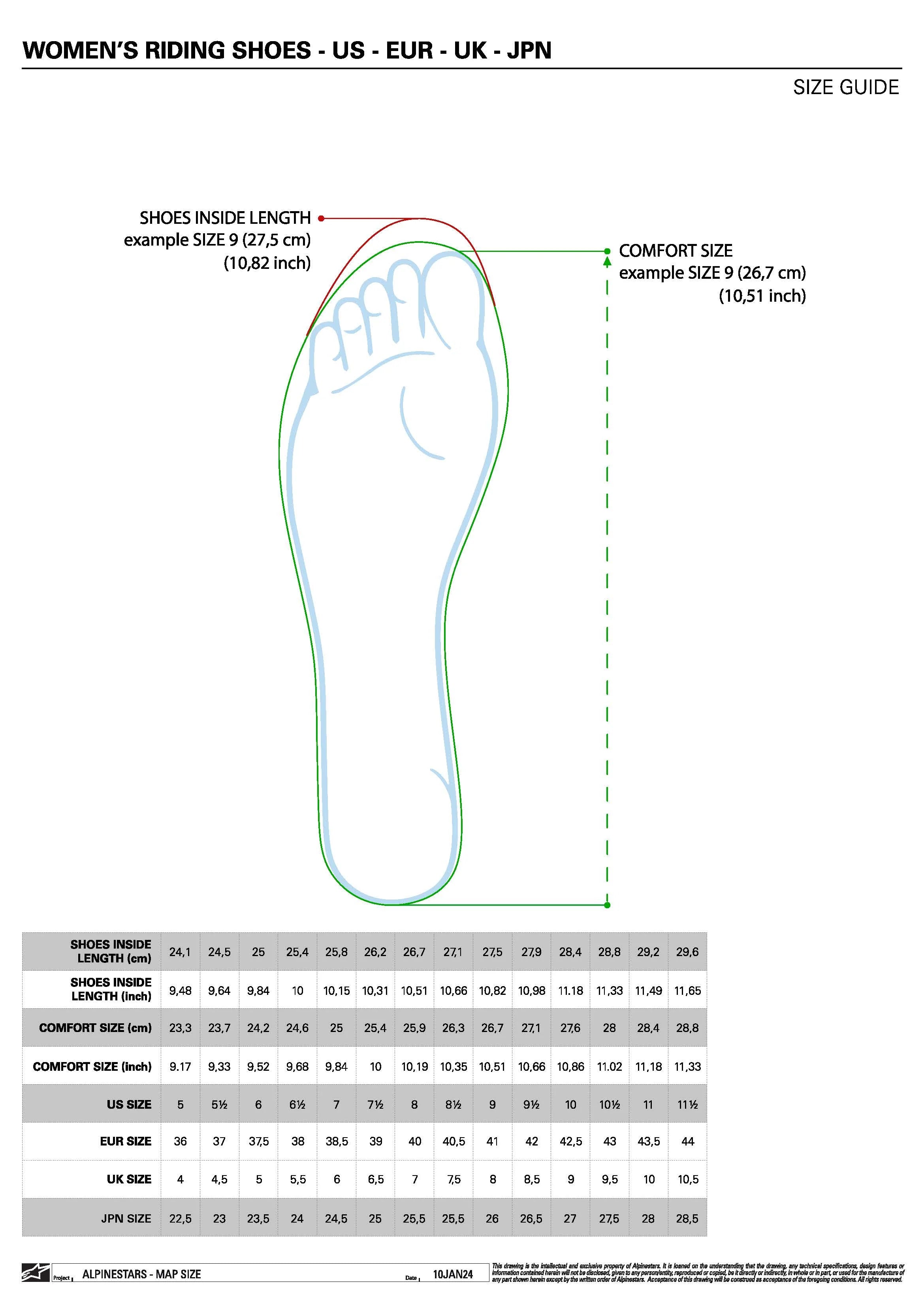 Alpinestars Stella Stated Podium Shoe