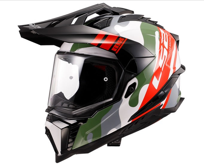 LS2 Explorer Camo X Helmet