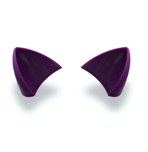 cat ears for motorcycle helmet MagNeatOhz: Cat Ears for Helmet Purple