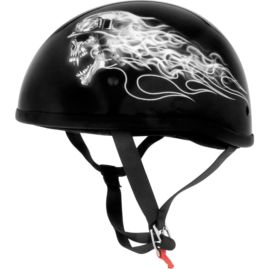 Skid Lids Biker Skull Original Helmet