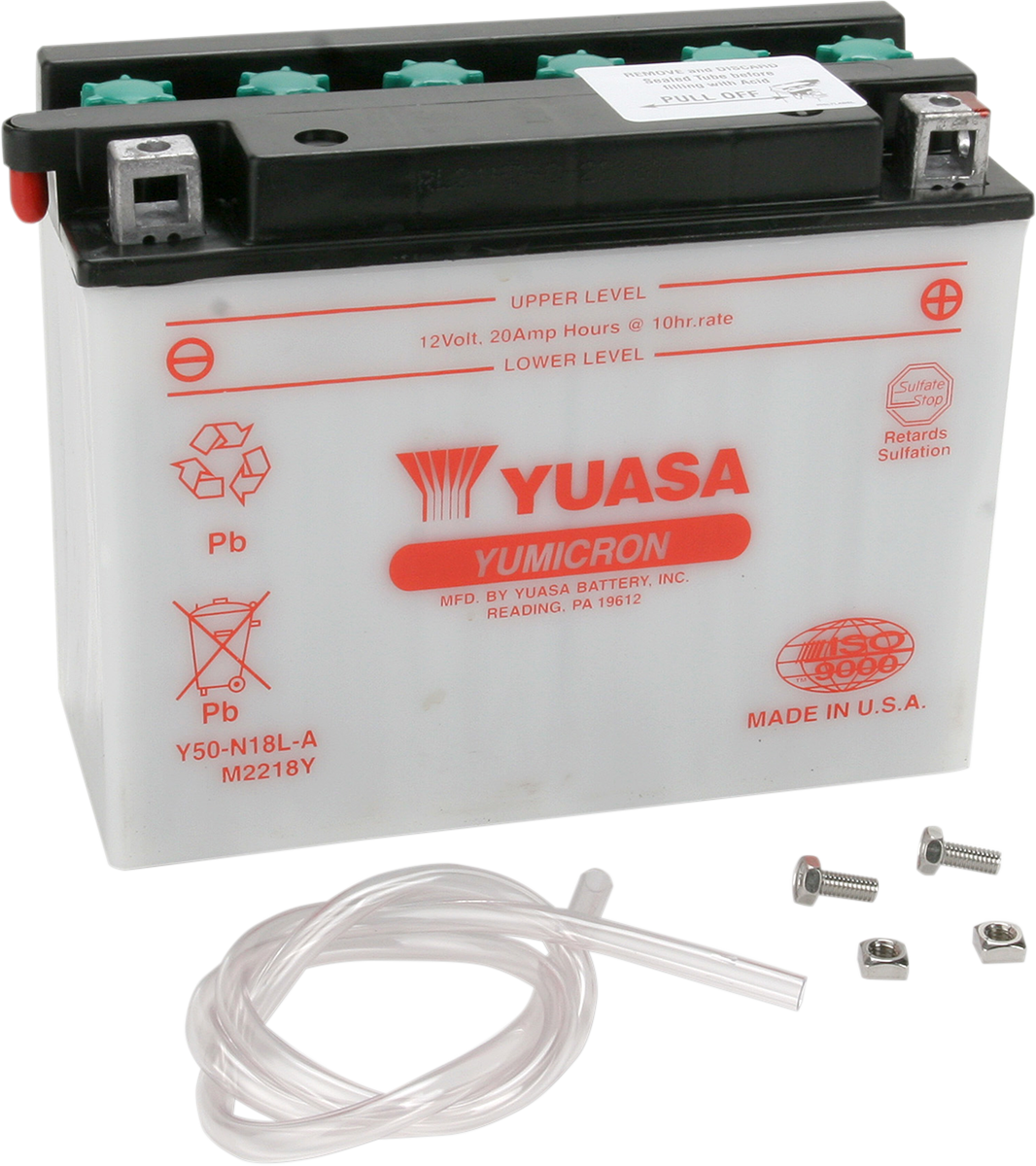 Yuasa Y50-N18L-A Yumicron Conventional Battery